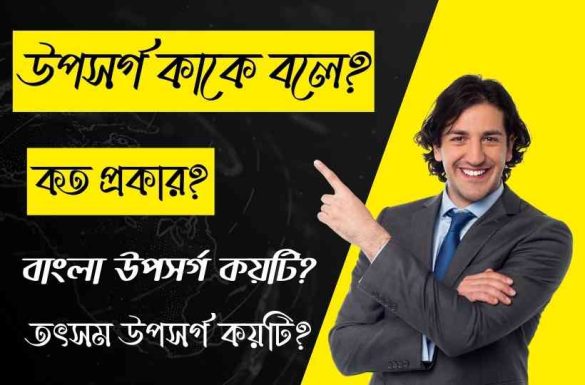 উপসর্গ কাকে বলে