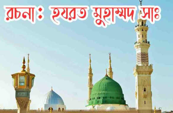 হযরত মুহাম্মদ সাঃ রচনা, হযরত মুহাম্মদ সাঃ এর জীবনী,