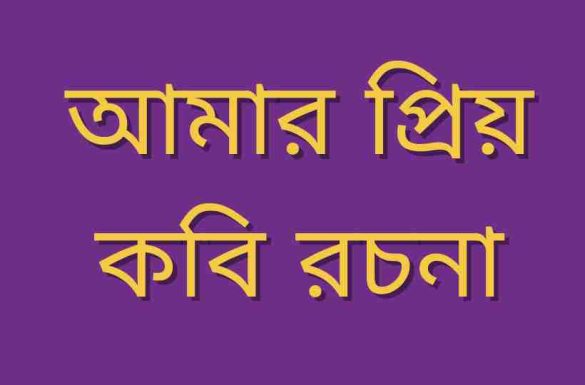 আমার প্রিয় কবি রচনা
