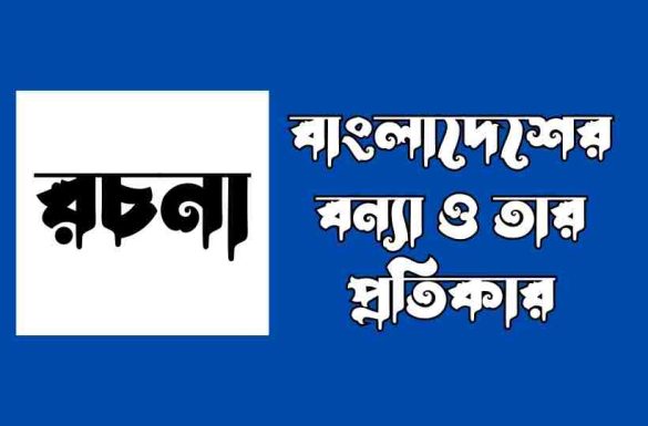 বাংলাদেশের বন্যা ও তার প্রতিকার রচনা